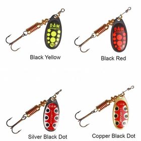 Dam Effzett Standard Spinner 3 gr #1 Copper Black Dot Kaşık