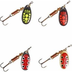 Dam Effzett Standard Spinner 3 gr #1 Silver Black Dot Kaşık