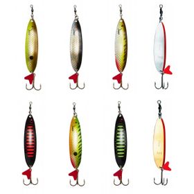 Dam Effzett Standard Spoon Slim 8 cm 24 gr Olive Chartreuse UV Sinking Kaşık