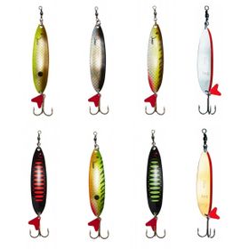 Dam Effzett Standard Spoon Slim 9.5 cm 32 gr Olive Chartreuse UV Sinking Kaşık
