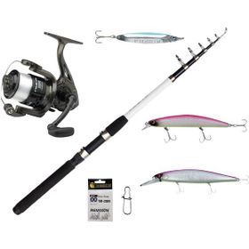 Dam Nova 4000FD Spin Makine + Dam Nova Expedition 2.70 cm 20-40 gr 6 Parça Spin Olta Seti