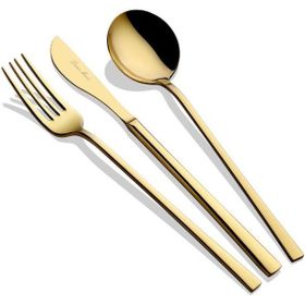 Dame Marie Elia Gold 6 Kişilik 36 Parça Çatal Kaşık Bıçak Takımı