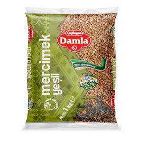 Damla 1 kg Yeşil Mercimek