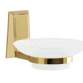 Damla Banyo 0003751AU Piramit Komple Altın Sabunluk