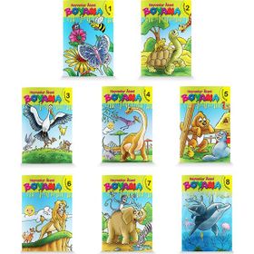 Damla - Hayvanlar Alemi 8 Kitap Takım - Kollektif