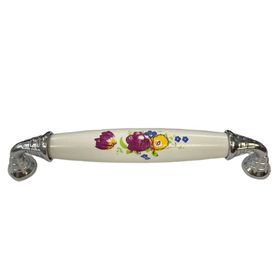 Damla Klasik Silindir Krom 128 mm Kulp