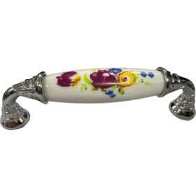 Damla Klasik Silindir Krom 96 mm Kulp