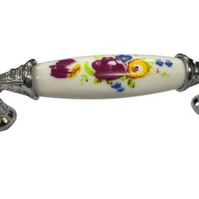 Damla Klasik Silindir Krom 96 mm Kulp