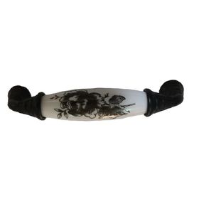 Damla Klasik Silindir Mat Siyah 96 mm Kulp