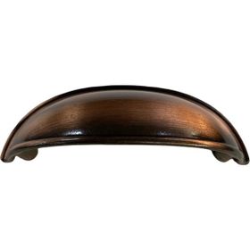Damla Midye Antik Bakır 64 mm Kulp