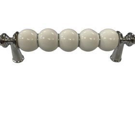 Damla Misket Vezir 96 mm Krom Kulp