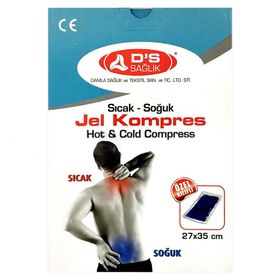 Damla Sağlık 27x35 cm Sıcak Soğuk Kılıflı Jel Kompres