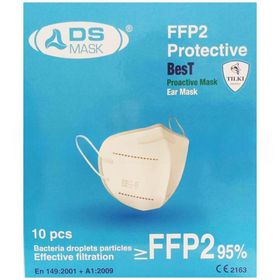 Damla Sağlık FFP2 10'lu Ventilsiz Koruyucu Maske
