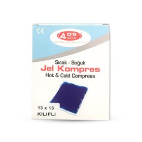 Damla Sağlık Plus Kılıflı 13x13 cm Sıcak Soğuk Kompres