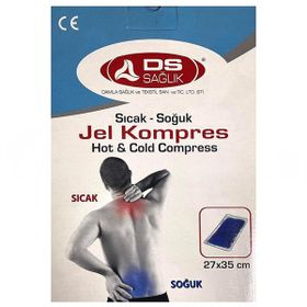Damla Sağlık Sıcak Soğuk Kılıfsız 27x35 cm Jel Kompres