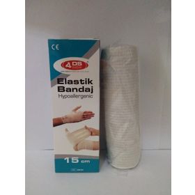 Damla Sağlık Ten Rengi 15 cm Tıbbi Elastik Bandaj