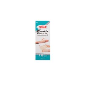 Damla Sağlık Ten Rengi 15 cm Tıbbi Elastik Bandaj
