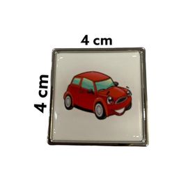 Damla Simge Kare Krom Çekmece Düğmesi