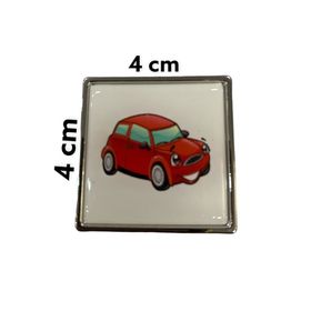 Damla Simge Kare Krom Çekmece Düğmesi