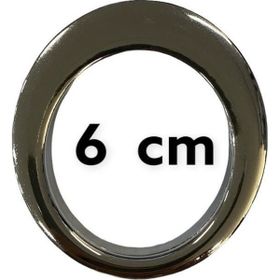 Damla Yan Halka Krom 32 mm Kulp