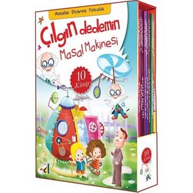 Damla Yayınevi Çılgın Dedemin Masal Makinesi 10 Kitap