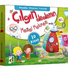 Damla Yayınevi Çılgın Dedemin Masal Makinesi 10 Kitap
