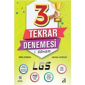 Damla Yayınevi Lgs 3 Tekrar Denemesi - 1. Dönem