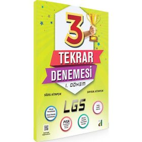 Damla Yayınevi Lgs 3 Tekrar Denemesi - 1. Dönem