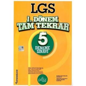 Damla Yayınevi LGS Tekrar Kampı 1. Dönem Tekrar Denemesi