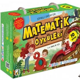 Damla Yayınevi Matematik Öyküleri 10 Adet Kitap