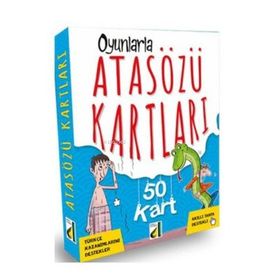 Damla Yayınevi Oyunlarla Atasözü Kartları