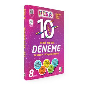 Damla Yayınevi Pisa LGS 10 Adet Yeni Nesil Deneme