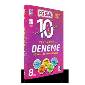 Damla Yayınevi Pisa LGS 10 Adet Yeni Nesil Deneme
