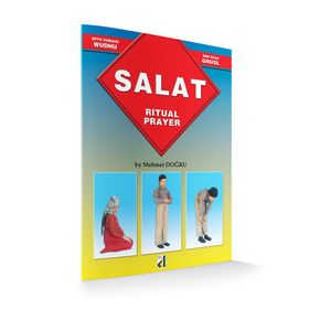 Damla Yayınevi Sure ve Dualarıyla Abdest Gusül Namaz İngilizce