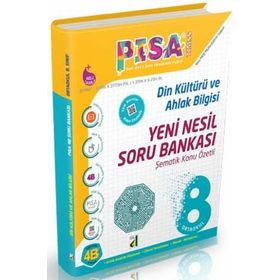 Damla Yayınları 8. Sınıf Pisa Yeni Nesil Soru Bankası Din Kültürü Ve Ahlak Bilgisi