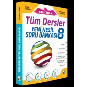 Damla Yayınları 8. Sınıf Tüm Dersler Yeni Nesil Soru Bankası