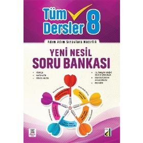 Damla Yayınları 8. Sınıf Tüm Dersler Yeni Nesil Soru Bankası