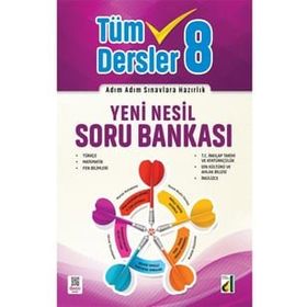 Damla Yayınları 8. Sınıf Tüm Dersler Yeni Nesil Soru Bankası