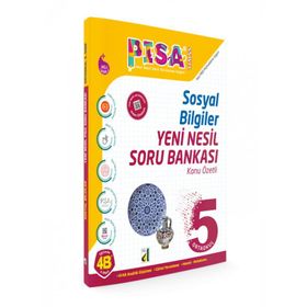 Damla Yayınları Sosyal Bilgiler Pisa Yeni Nesil 5. Sınıf Soru Bankası
