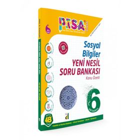 Damla Yayınları Sosyal Bilgiler Pisa Yeni Nesil 6. Sınıf Soru Bankası