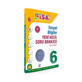 Damla Yayınları Sosyal Bilgiler Pisa Yeni Nesil 6. Sınıf Soru Bankası