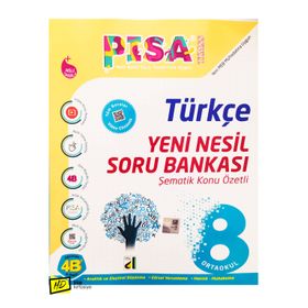 Damla Yayınları Türkçe Pisa Yeni Nesil 8. Sınıf Soru Bankası