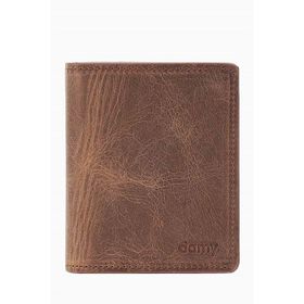 Damy 290CR Kahve Hakiki Deri RFID Korumalı Erkek Cüzdan