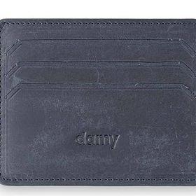 Damy 530CR Siyah Hakiki Deri Unisex Kartlık