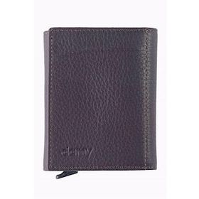 Damy 626MG Kahve Hakiki Deri Unisex Mekanizmalı Cüzdan