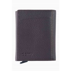Damy 626MG Kahve Hakiki Deri Unisex Mekanizmalı Cüzdan