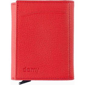 Damy 626MG Kırmızı Hakiki Deri Unisex Mekanizmalı Cüzdan