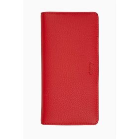 Damy 804 Kırmızı Hakiki Deri RFID Korumalı Telefonlu El Portföyü
