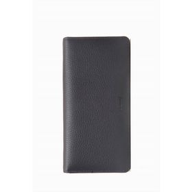 Damy 804 Lacivert Hakiki Deri RFID Korumalı Telefonlu El Portföyü