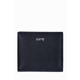 Damy 906 Siyah Hakiki Deri RFID Korumalı Kadın Mini Cüzdan